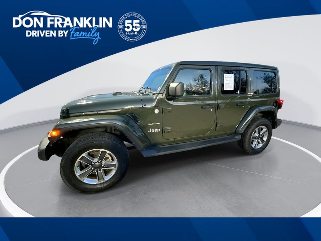 Used 2021 Jeep Wrangler Unlimited Sahara image 1