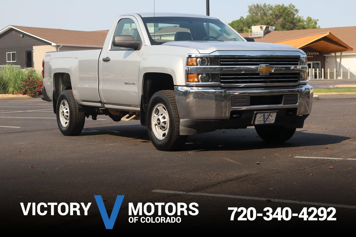 Used 2017 Chevrolet Silverado 2500 W/T w/ WT Fleet Convenience Package