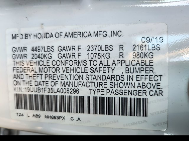 Used 2020 Acura TLX FWD image 12