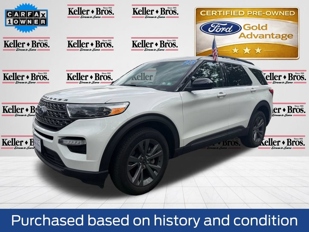 Certified 2023 Ford Explorer XLT w/ Equipment Group 202A AWD/4WD image 3