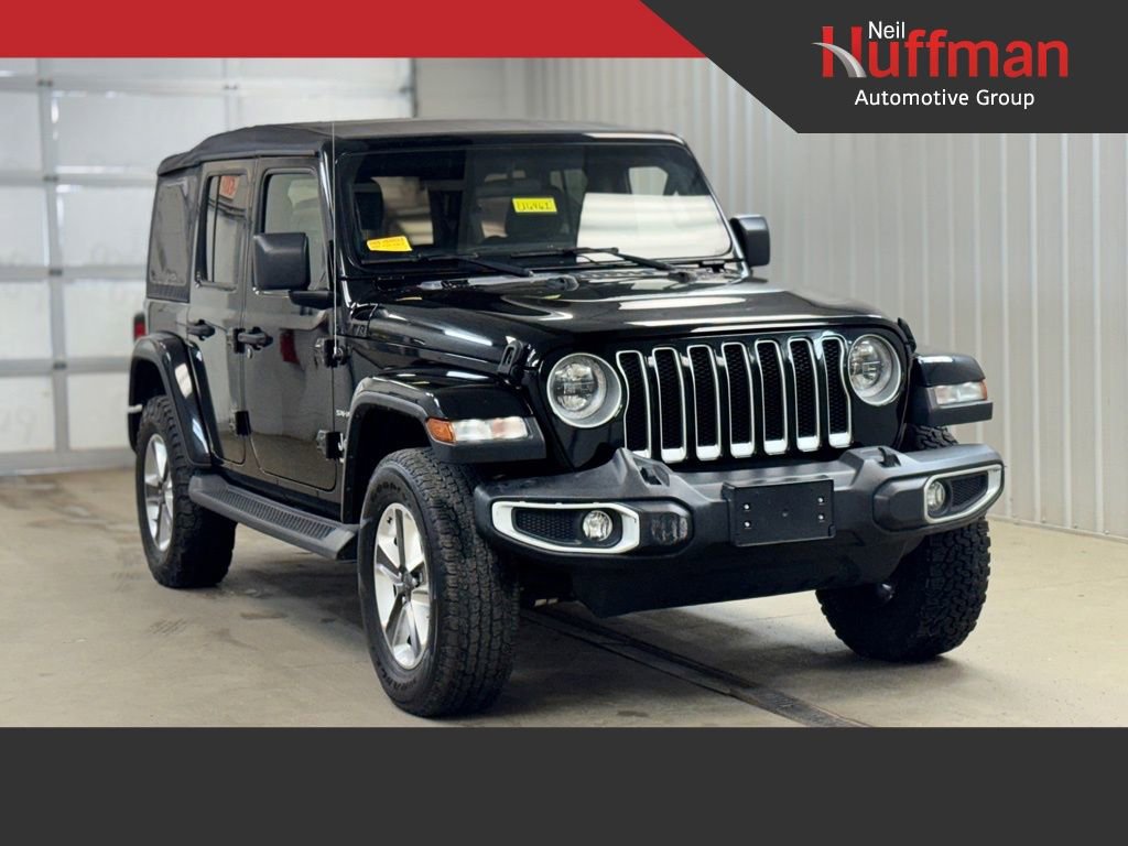Used 2021 Jeep Wrangler Unlimited Sahara image 1