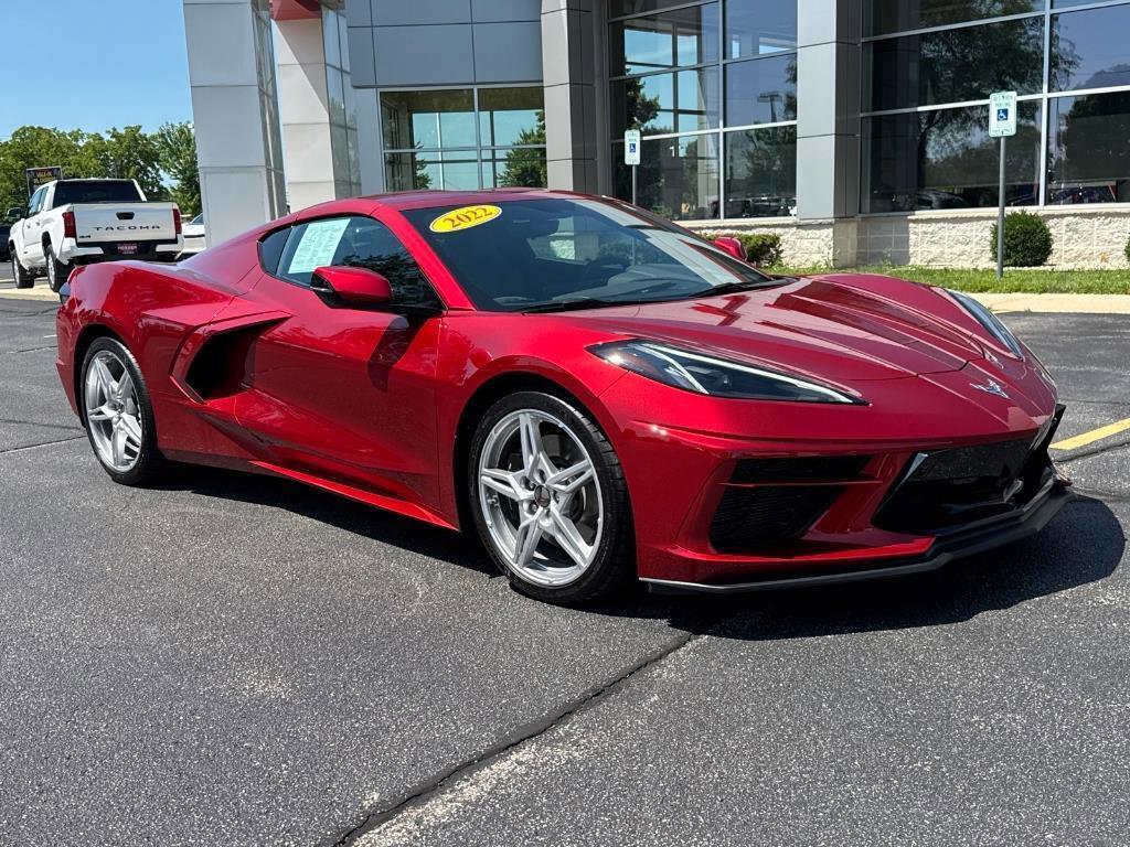 Used 2022 Chevrolet Corvette Stingray Preferred Cpe w/ Z51 Performance Package image 1