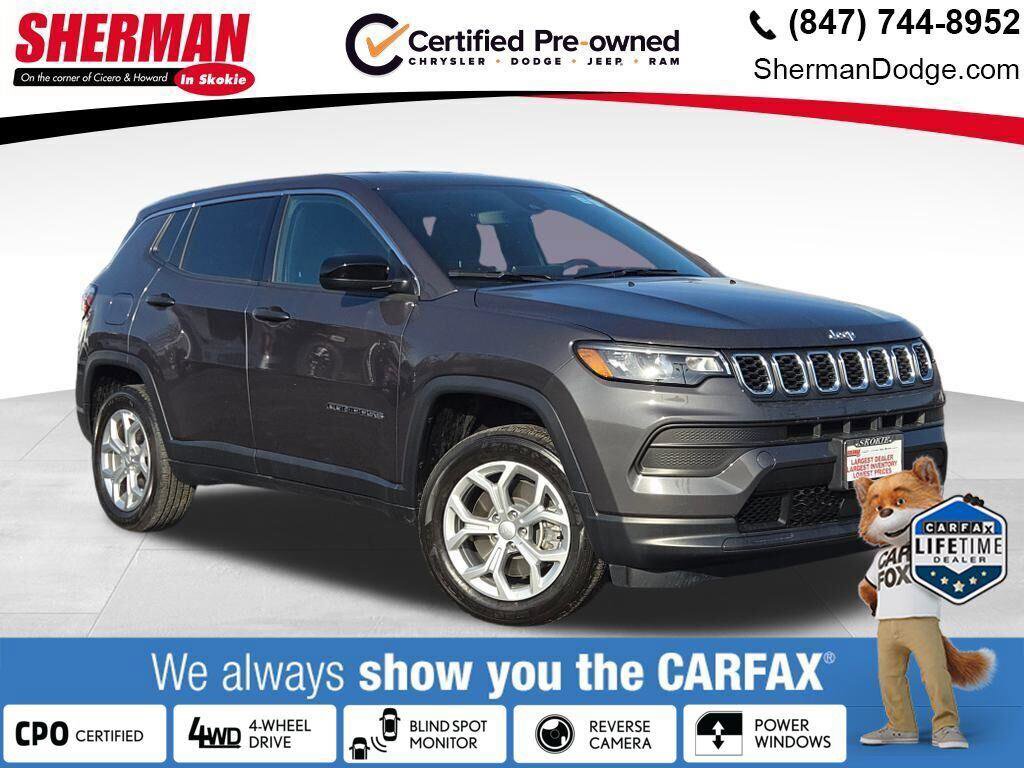Used 2024 Jeep Compass Sport image 1