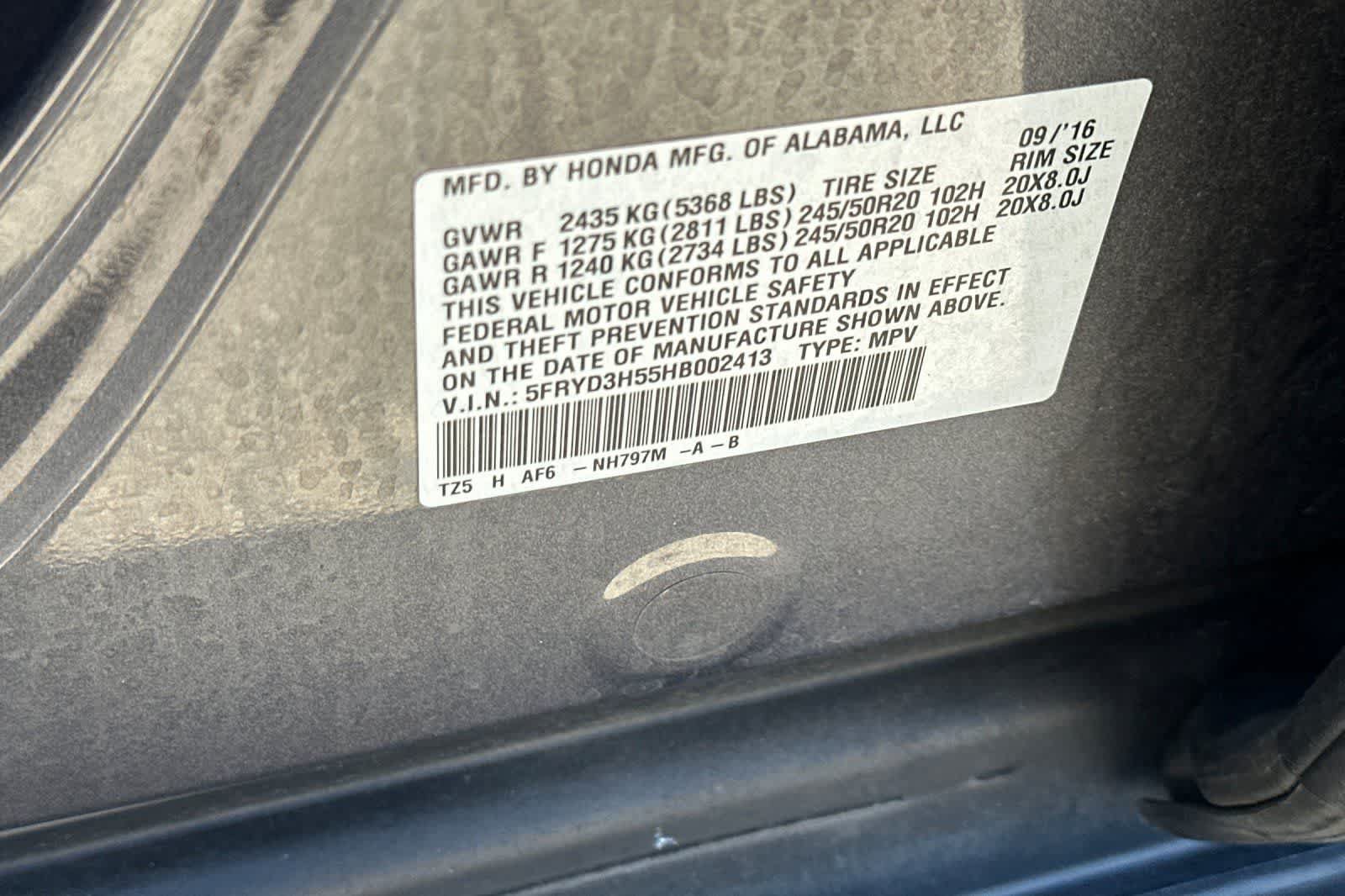 Used 2017 Acura MDX w/ Technology Package FWD image 35