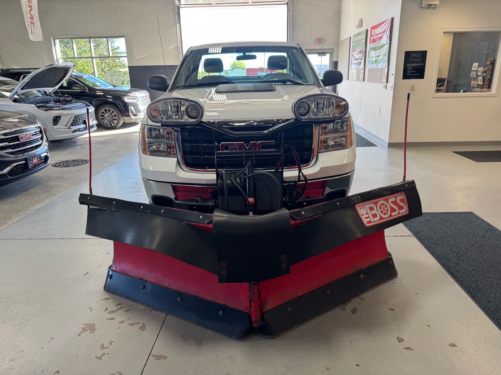 Used 2012 GMC Sierra 2500 W/T w/ Snow Plow Prep Package AWD/4WD image 2