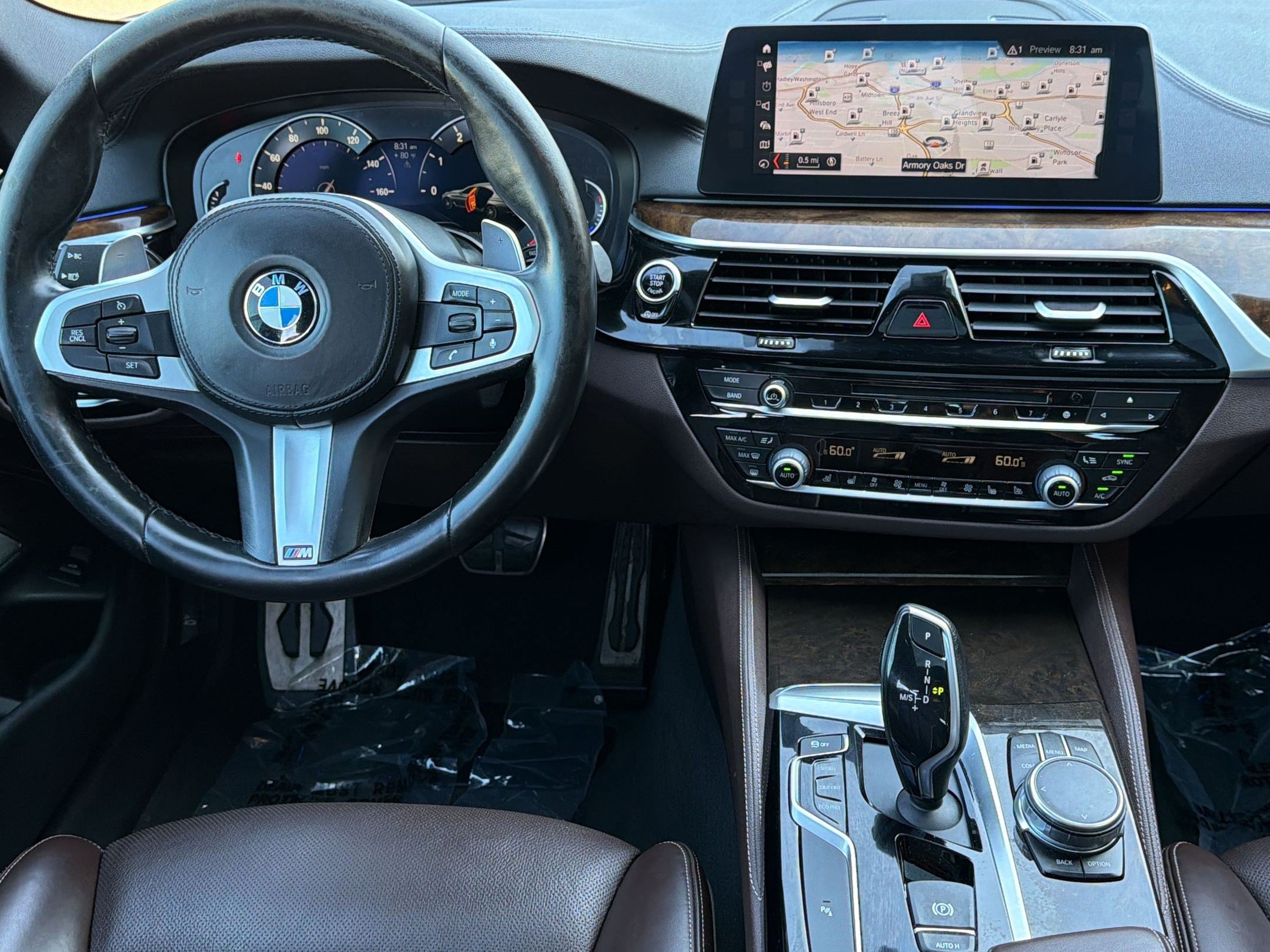 Used 2017 BMW 540i RWD image 30