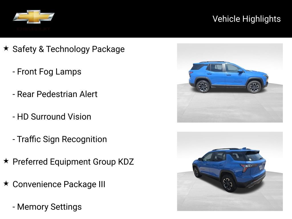 Used 2025 Chevrolet Equinox ACTIV w/ Safety and Technology Package AWD/4WD image 18