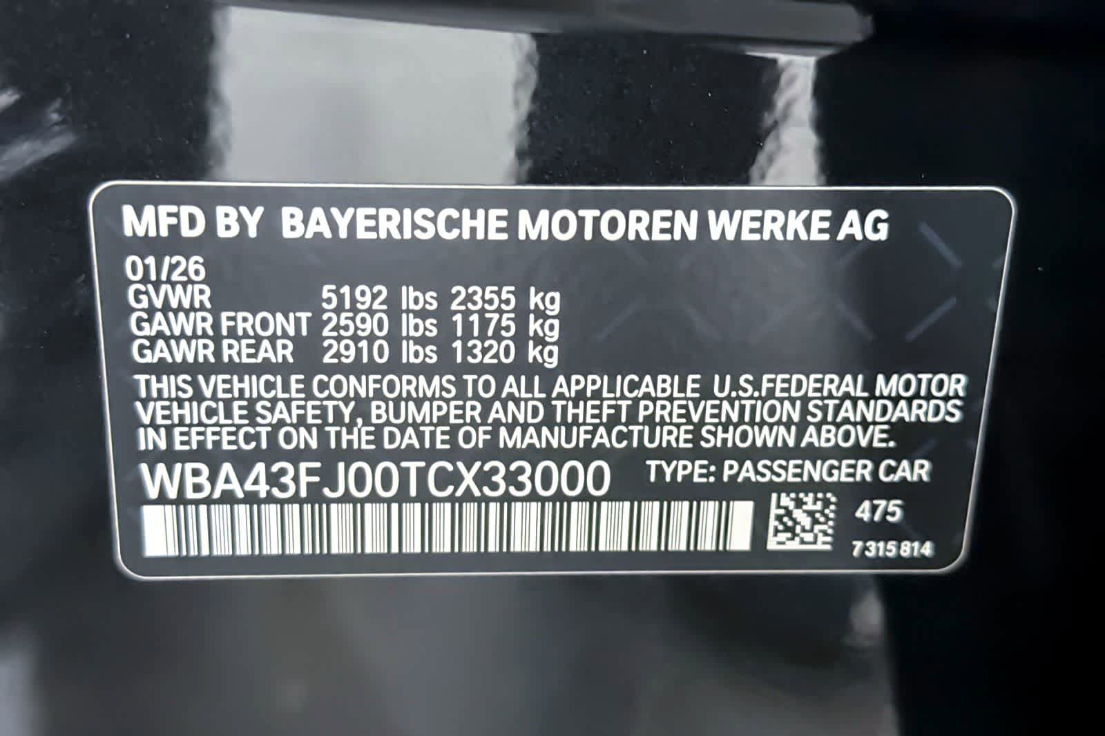 New 2026 BMW 530i w/ M Sport Package RWD image 26