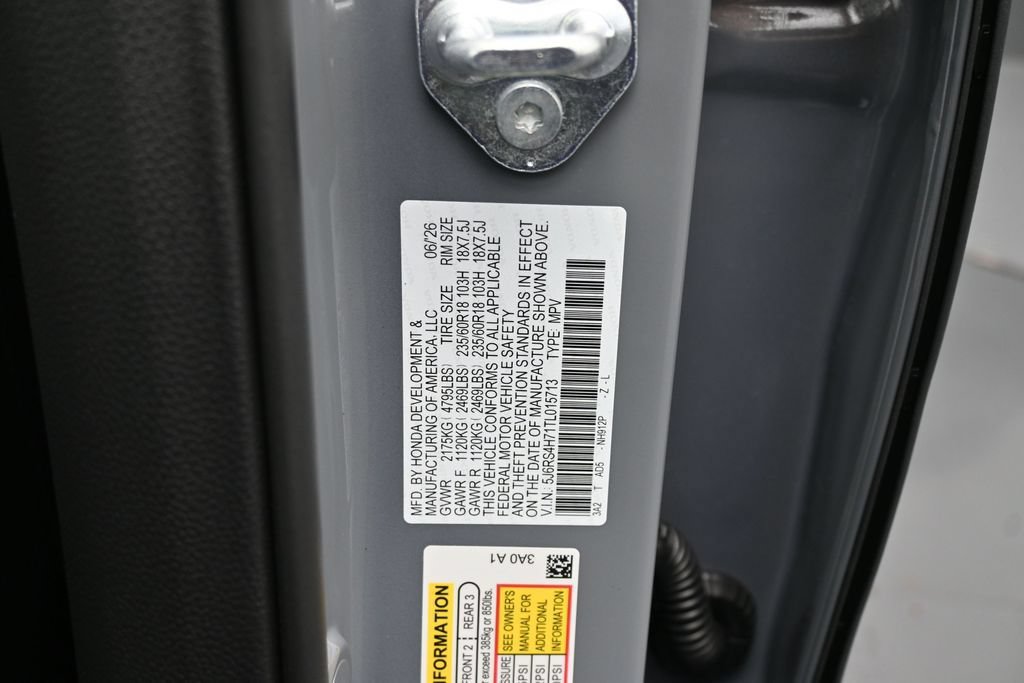 New 2026 Honda CR-V EX-L image 24