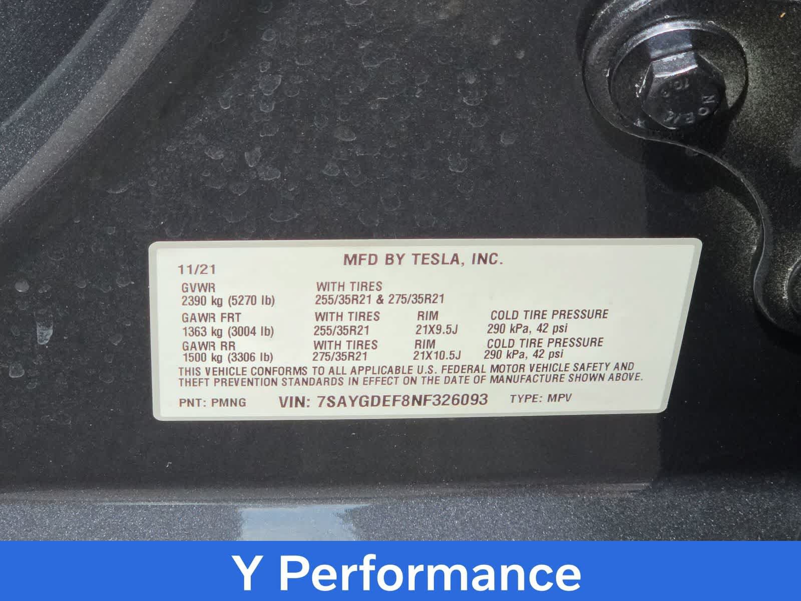 Used 2022 Tesla Model Y Performance AWD/4WD image 25