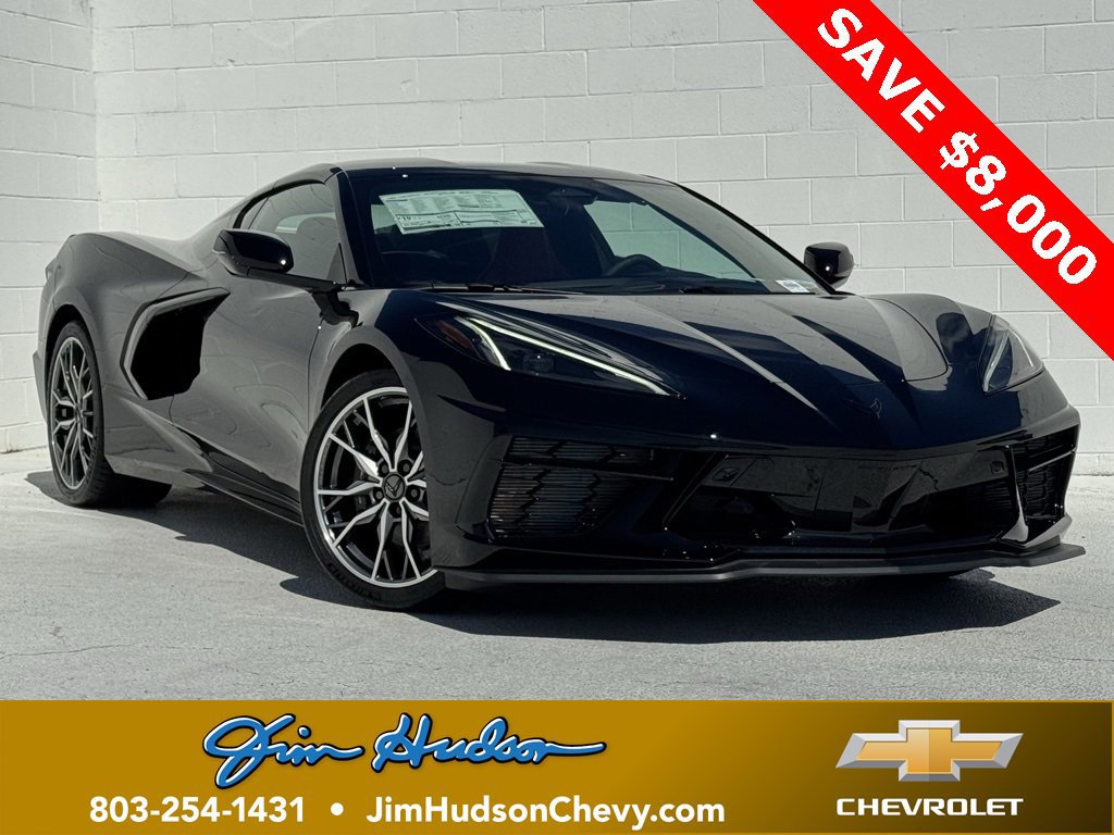 New 2026 Chevrolet Corvette Stingray Preferred Cpe w/ Stealth Interior Trim Package