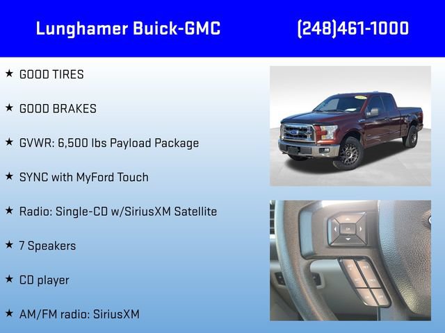 Used 2015 Ford F150 XLT AWD/4WD image 6