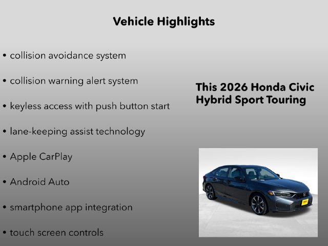 New 2026 Honda Civic Sport Touring image 10