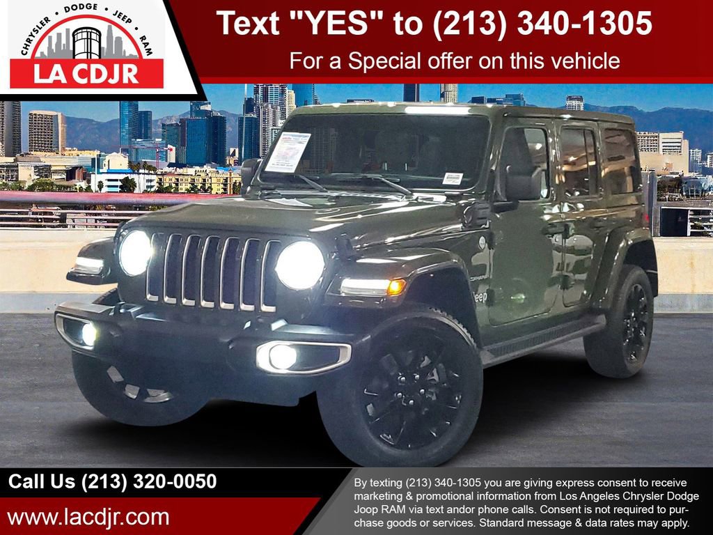 Used 2021 Jeep Wrangler Unlimited Sahara w/ Cold Weather Group