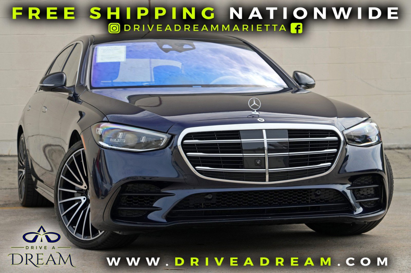 Used 2022 Mercedes-Benz S 580 4MATIC Sedan w/ AMG Line Package image 2
