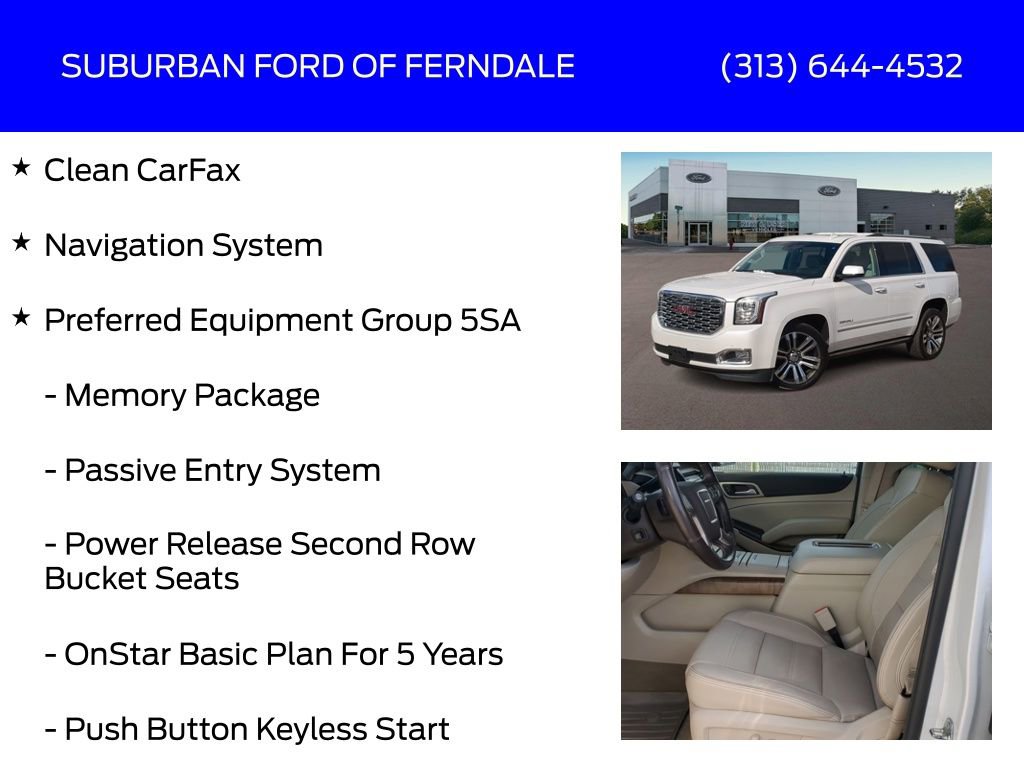 Used 2018 GMC Yukon Denali w/ Denali Ultimate Package image 4