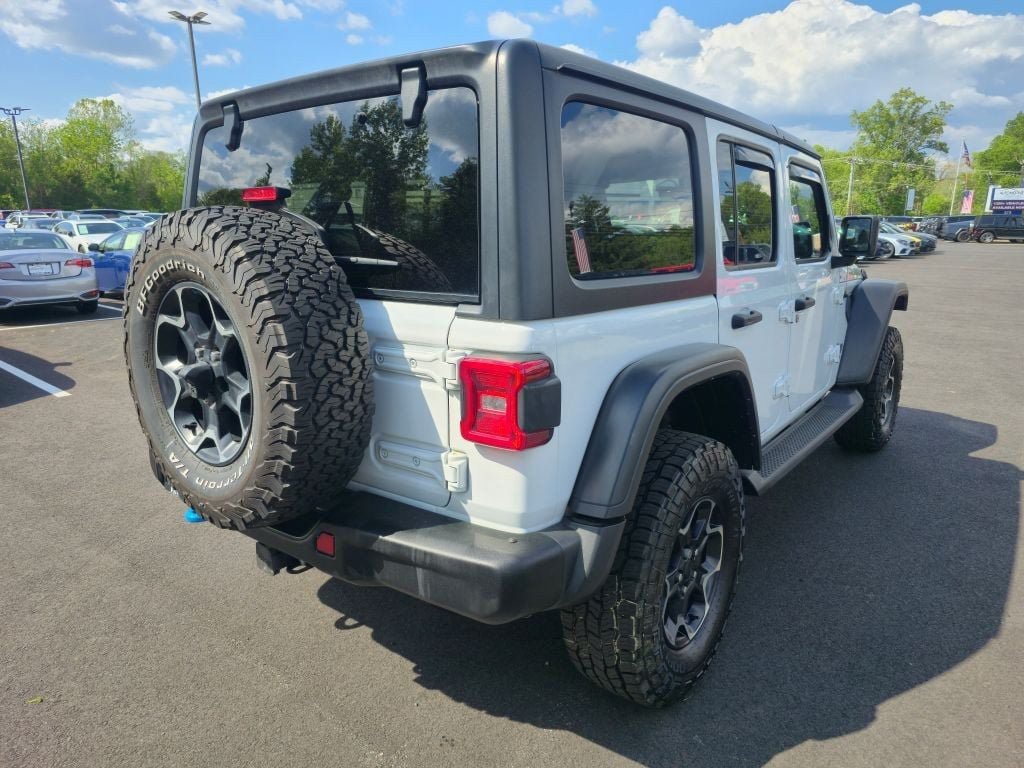 Used 2021 Jeep Wrangler Unlimited Rubicon 4xe w/ Steel Bumper Group AWD/4WD image 4