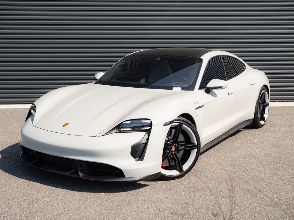 Certified 2021 Porsche Taycan Turbo S AWD/4WD image 1