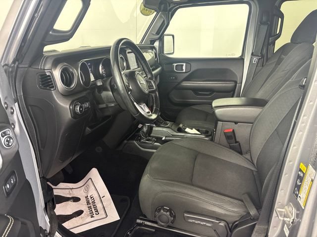 Used 2021 Jeep Wrangler Unlimited Sahara w/ LED Lighting Group AWD/4WD image 2