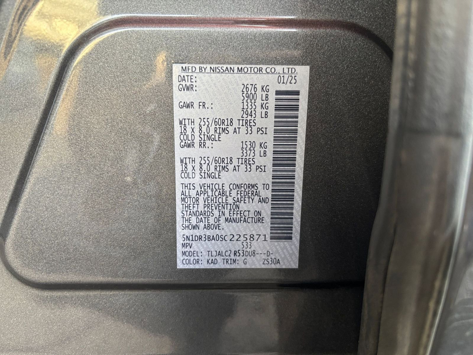 Used 2025 Nissan Pathfinder SV FWD image 32