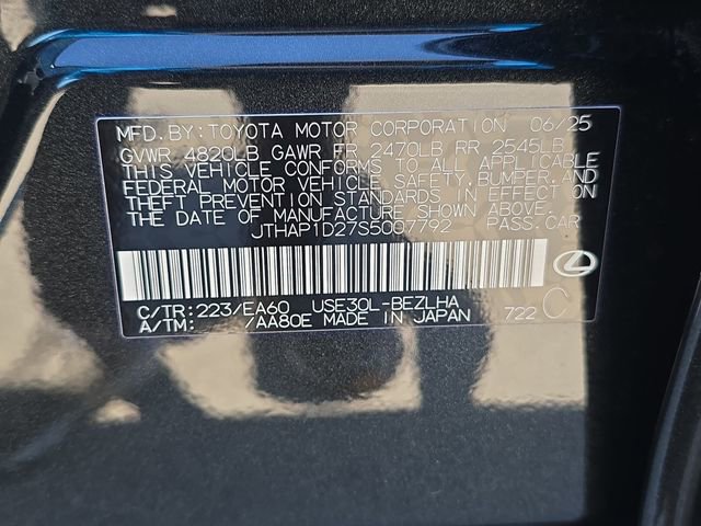 Used 2025 Lexus IS 500 image 35