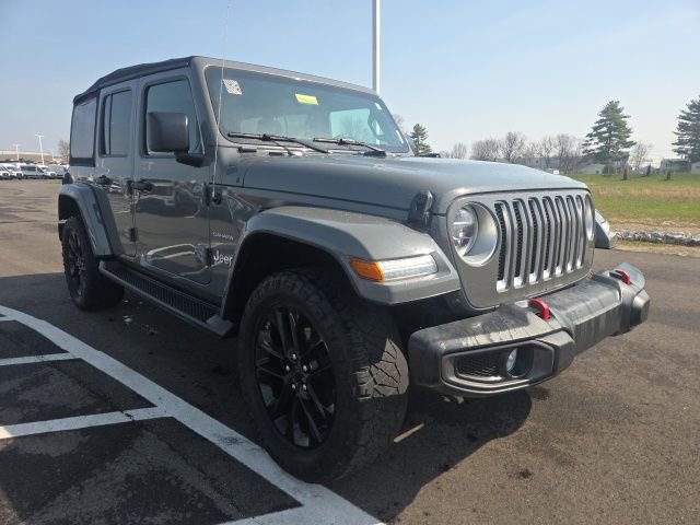 Used 2021 Jeep Wrangler Unlimited Sahara w/ Cold Weather Group image 1