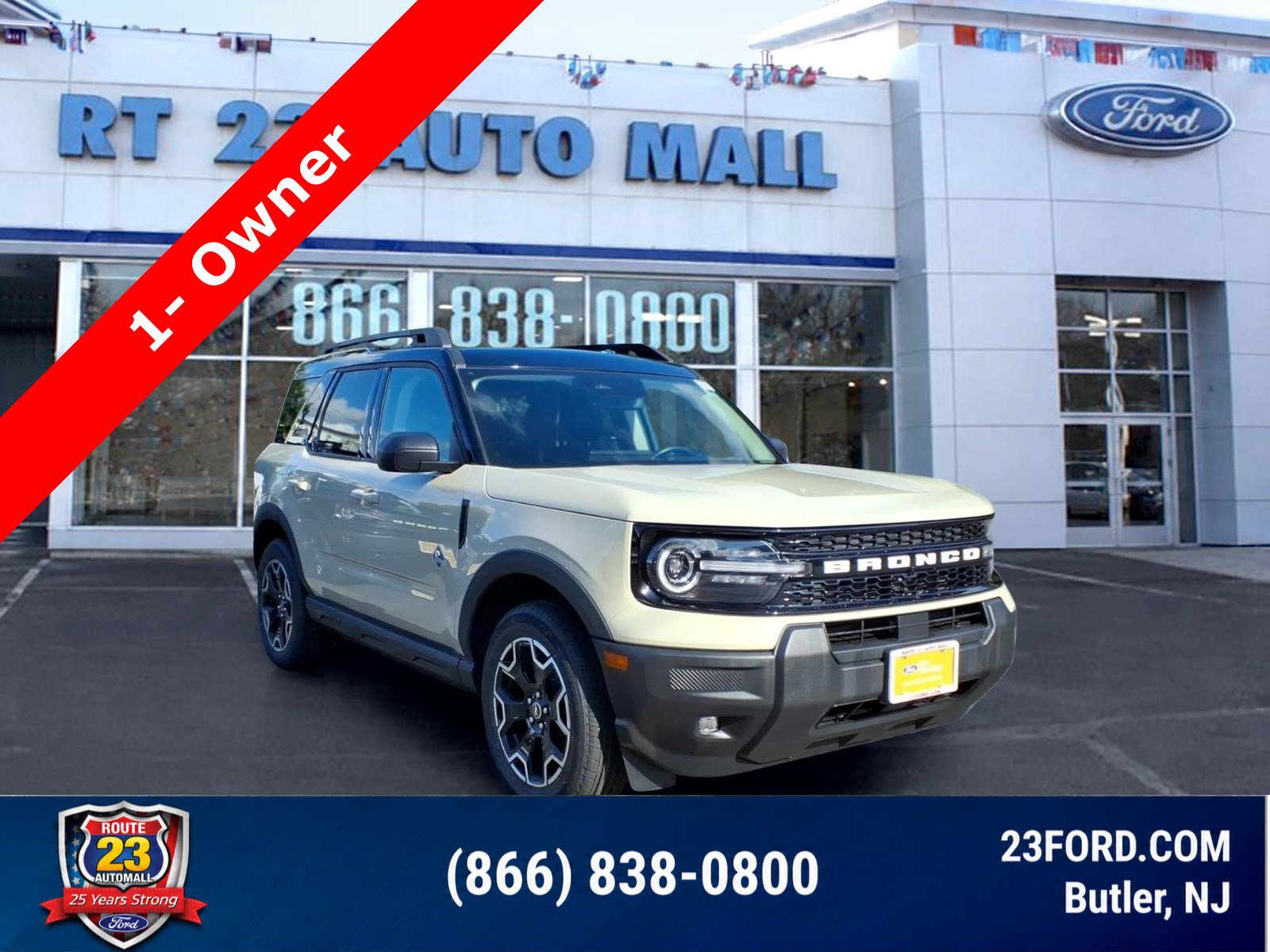 Certified 2025 Ford Bronco Sport Outer Banks
