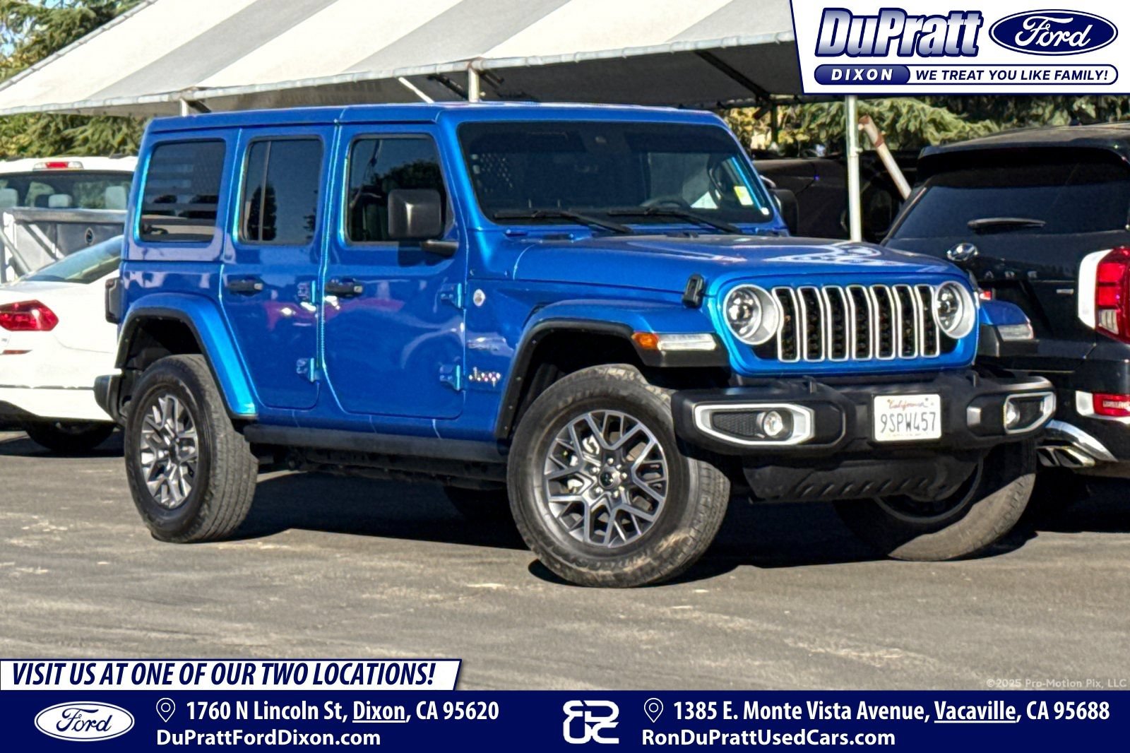 Used 2024 Jeep Wrangler Unlimited Sahara AWD/4WD image 1