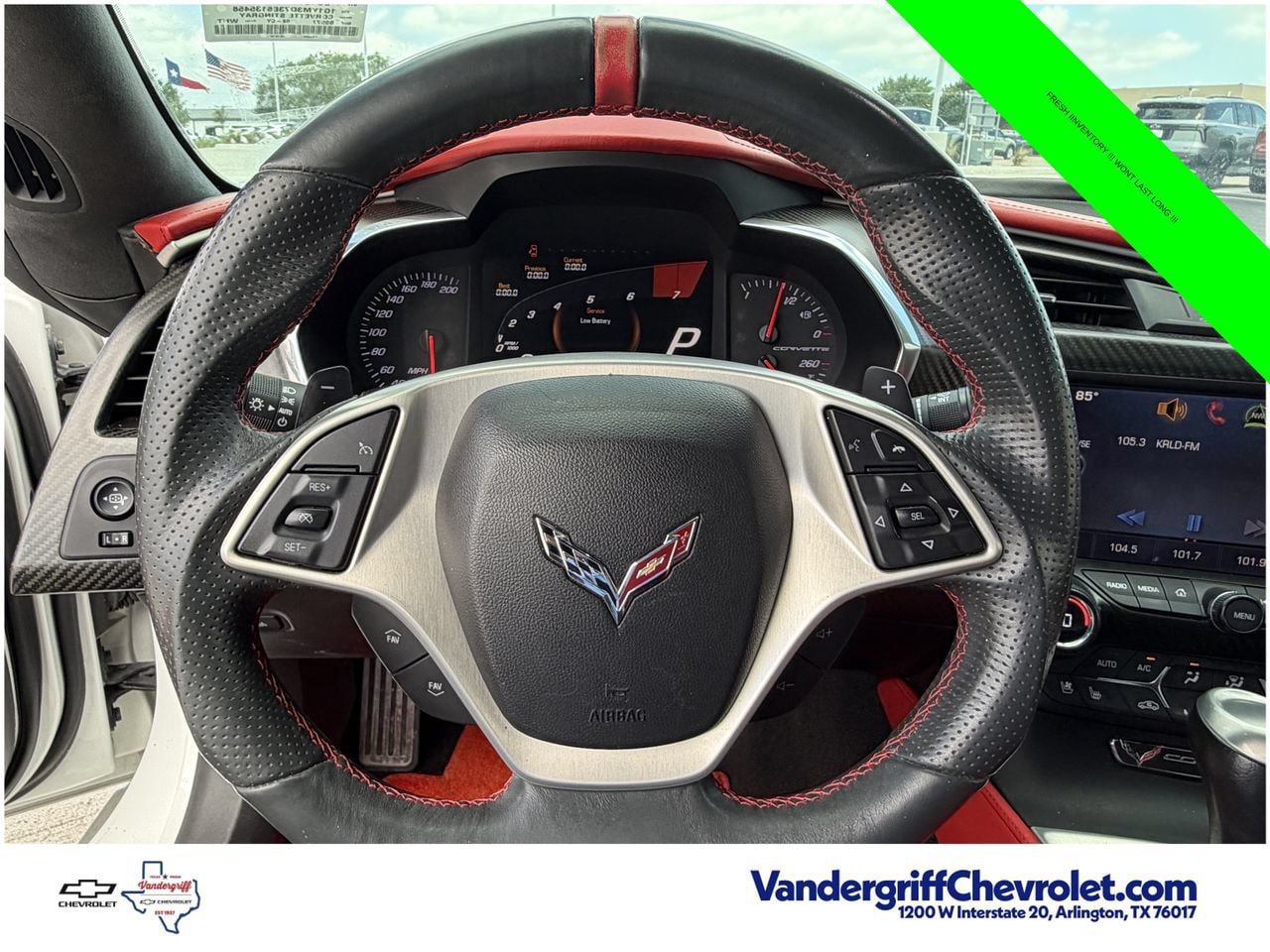 Used 2014 Chevrolet Corvette Stingray Convertible w/ 3LT Preferred Equipment Group RWD image 12