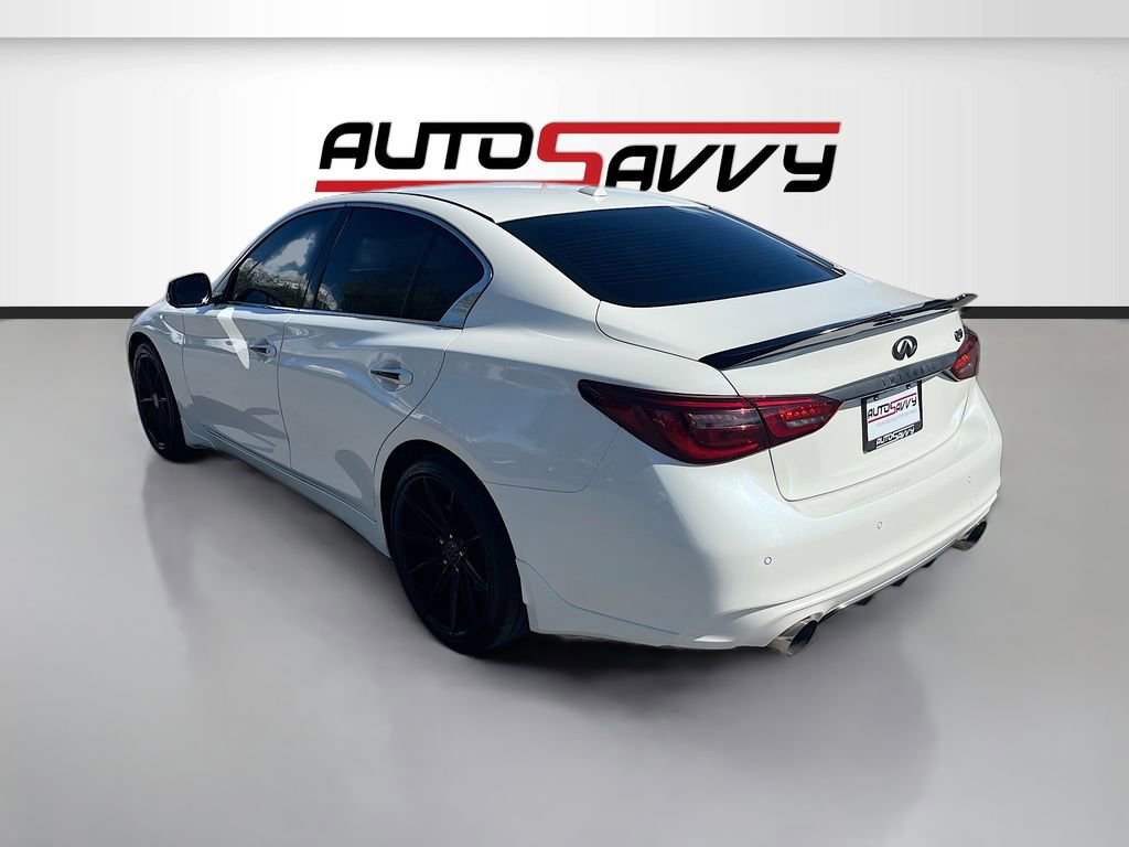 Used 2022 INFINITI Q50 Luxe w/ Cargo Package RWD image 5