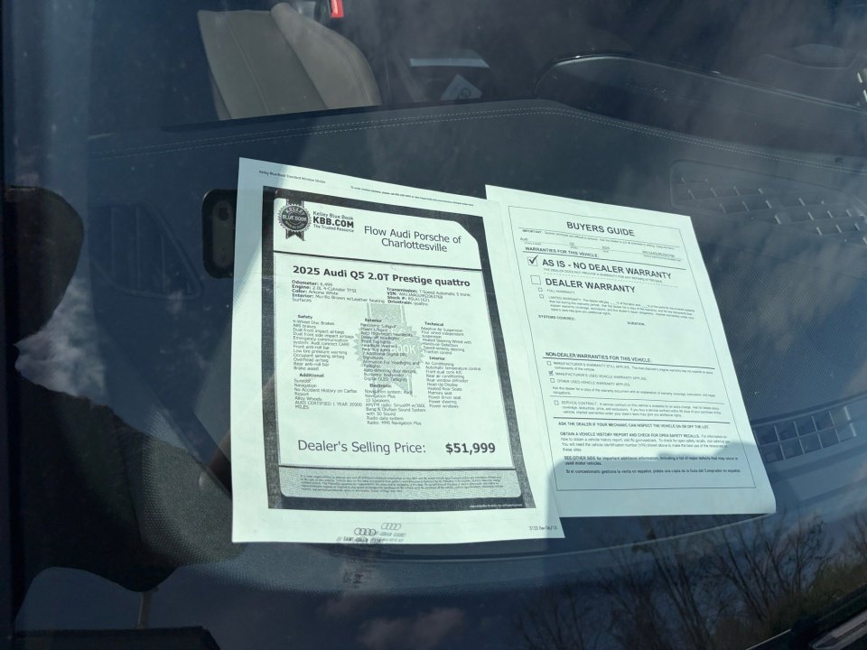 Used 2025 Audi Q5 Prestige image 33