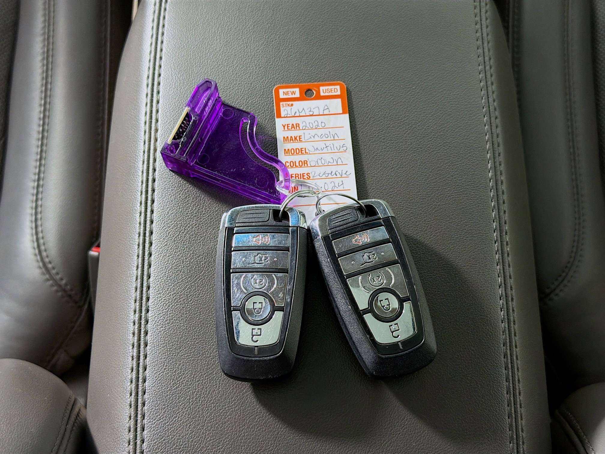 Used 2020 Lincoln Nautilus Reserve w/ Equipment Group 201A image 33