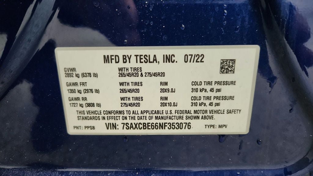 Used 2022 Tesla Model X Plaid AWD/4WD image 25