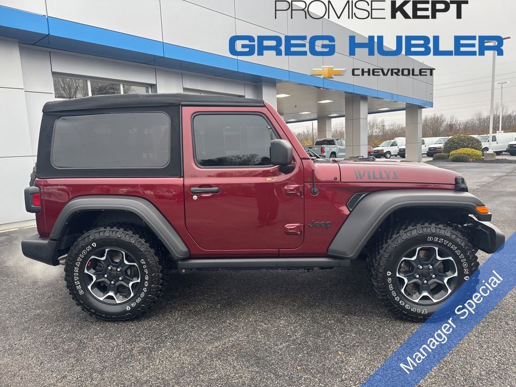 Used 2022 Jeep Wrangler Willys image 2