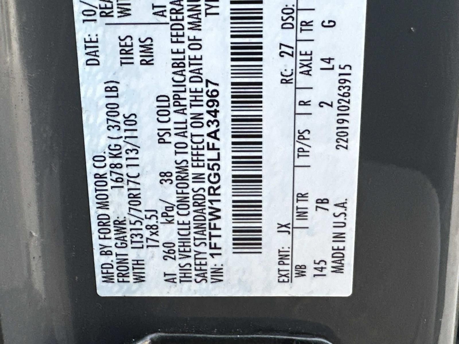 Used 2020 Ford F150 Raptor image 25