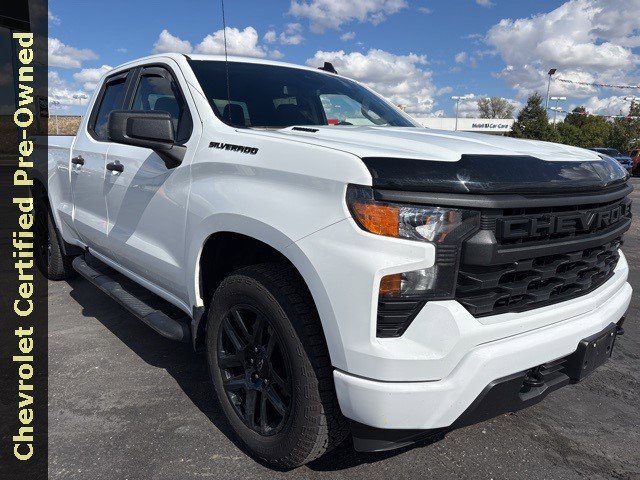 Certified 2025 Chevrolet Silverado 1500 Custom w/ Turbomax Blackout Package image 1