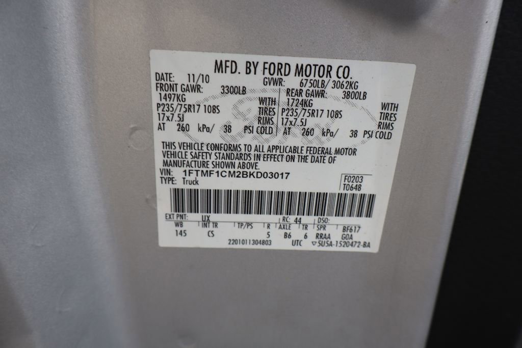 Used 2011 Ford F150 XL w/ PWR Equipment Group image 40