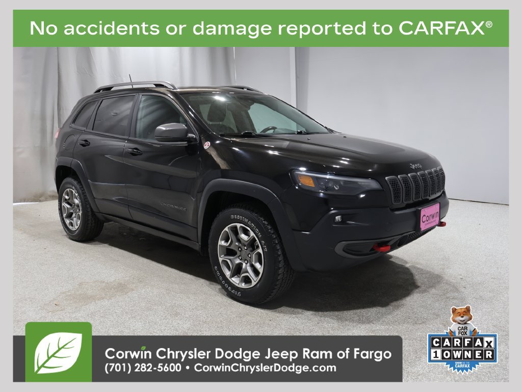 Used 2021 Jeep Cherokee Trailhawk AWD/4WD 360° Tour