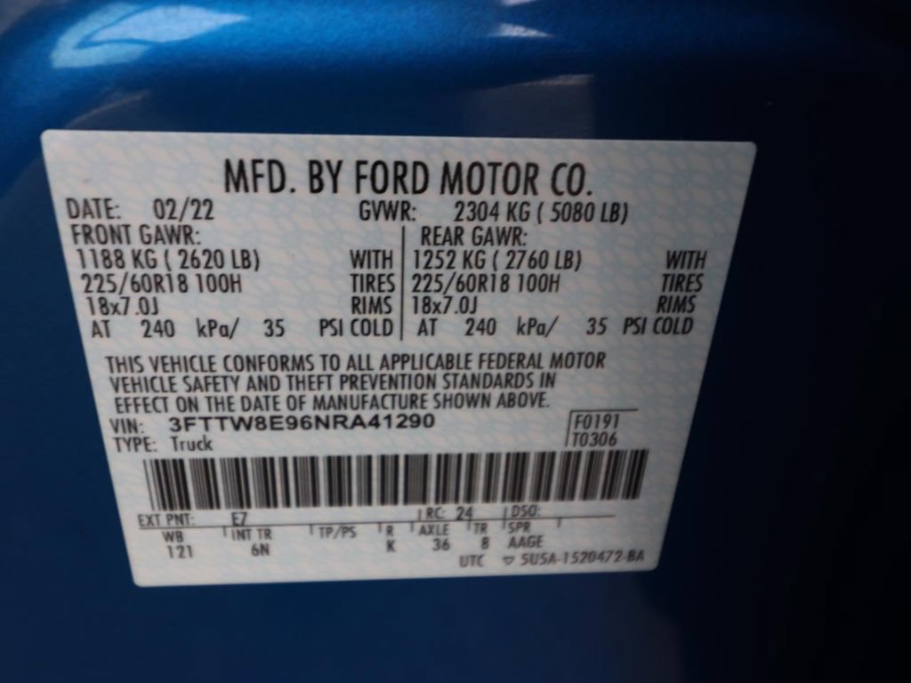 Certified 2022 Ford Maverick Lariat FWD image 24