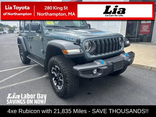 Used 2024 Jeep Wrangler Unlimited Rubicon 4xe w/ Convenience Group AWD/4WD image 1
