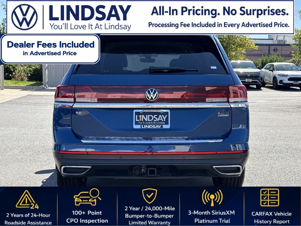 Used 2026 Volkswagen Atlas SE AWD/4WD image 4