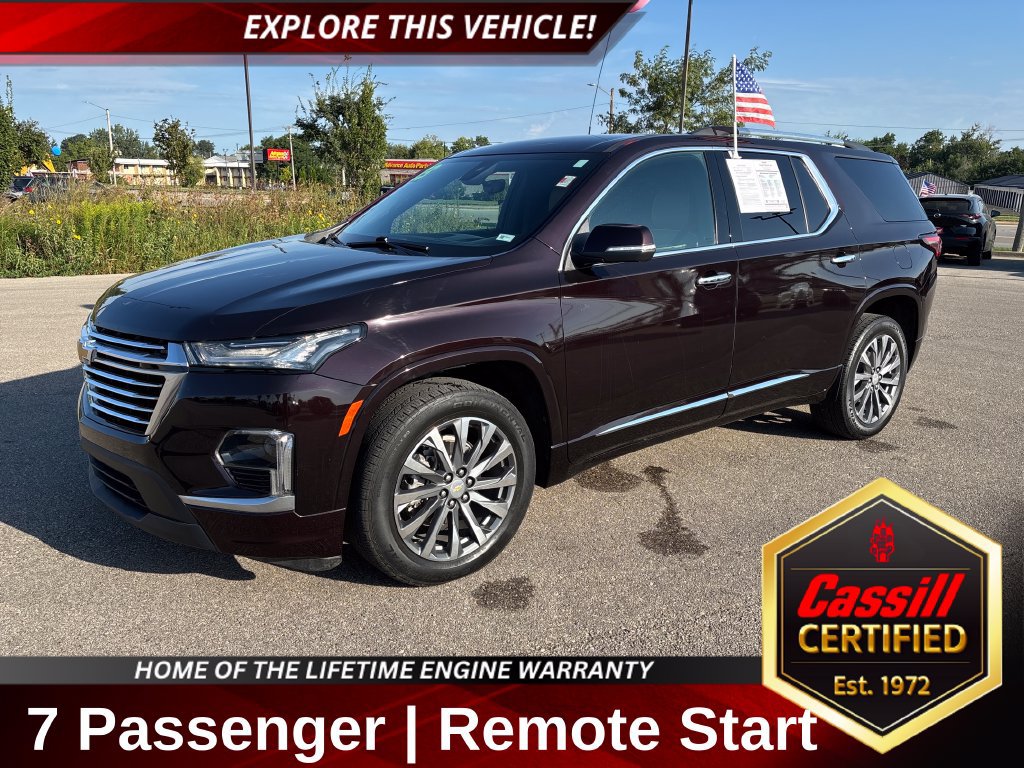 Used 2023 Chevrolet Traverse Premier w/ LPO, Floor Liner Package