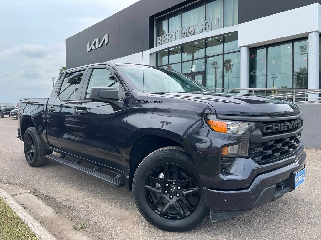 Used 2023 Chevrolet Silverado 1500 Custom w/ LPO, Dark Essentials Package