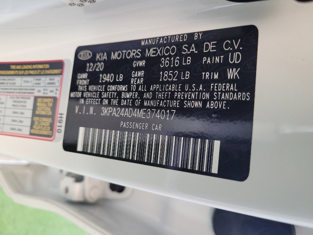 Used 2021 Kia Rio S FWD image 33