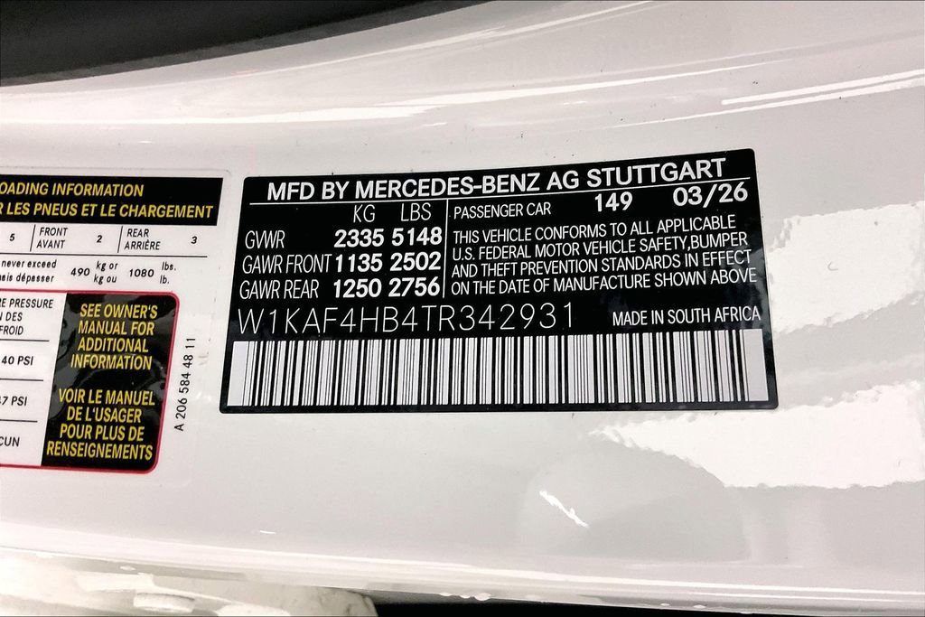 New 2026 Mercedes-Benz C 300 4MATIC Sedan image 12