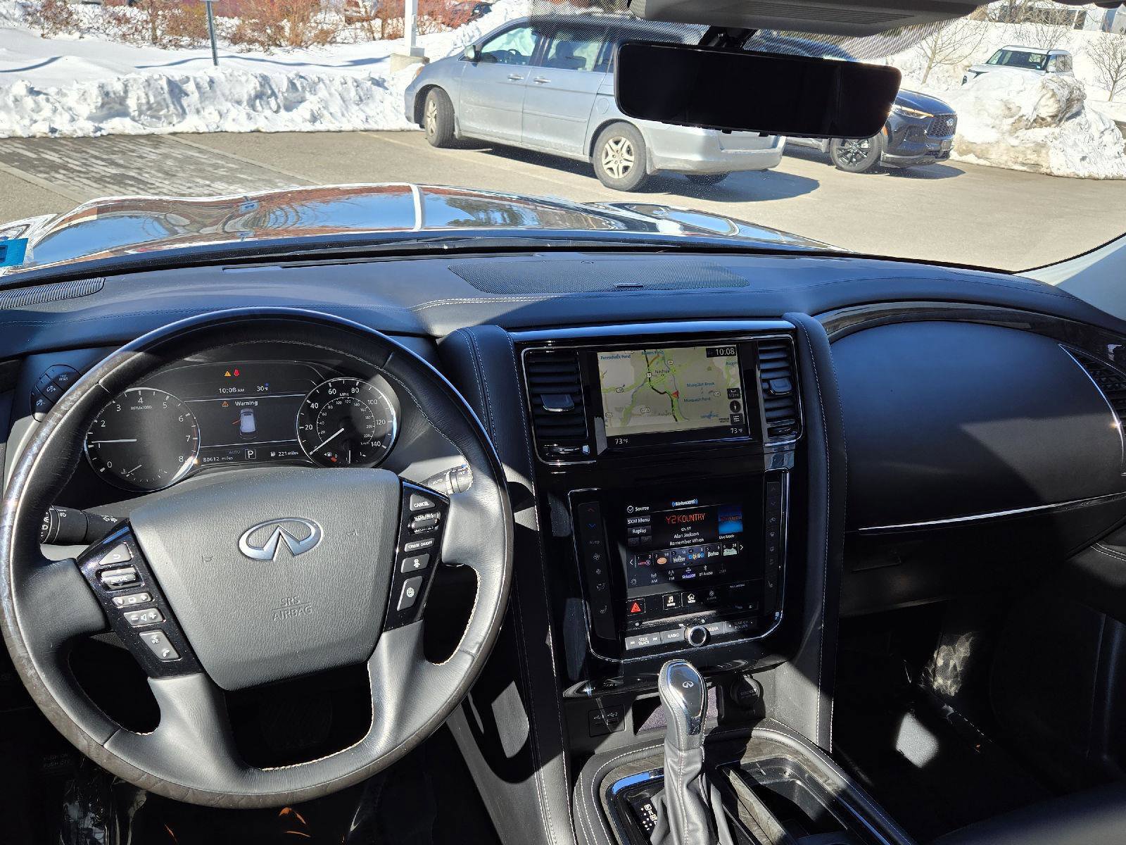 Certified 2021 INFINITI QX80 Luxe w/ All-Season Package image 10