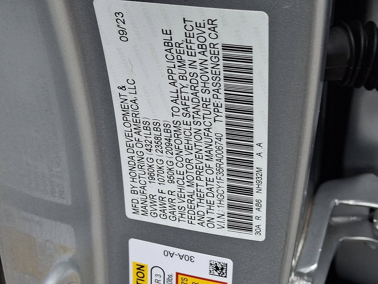 Used 2024 Honda Accord EX image 26