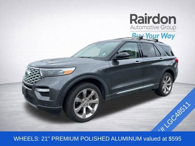Used 2020 Ford Explorer Platinum w/ Premium Technology Package AWD/4WD image 3