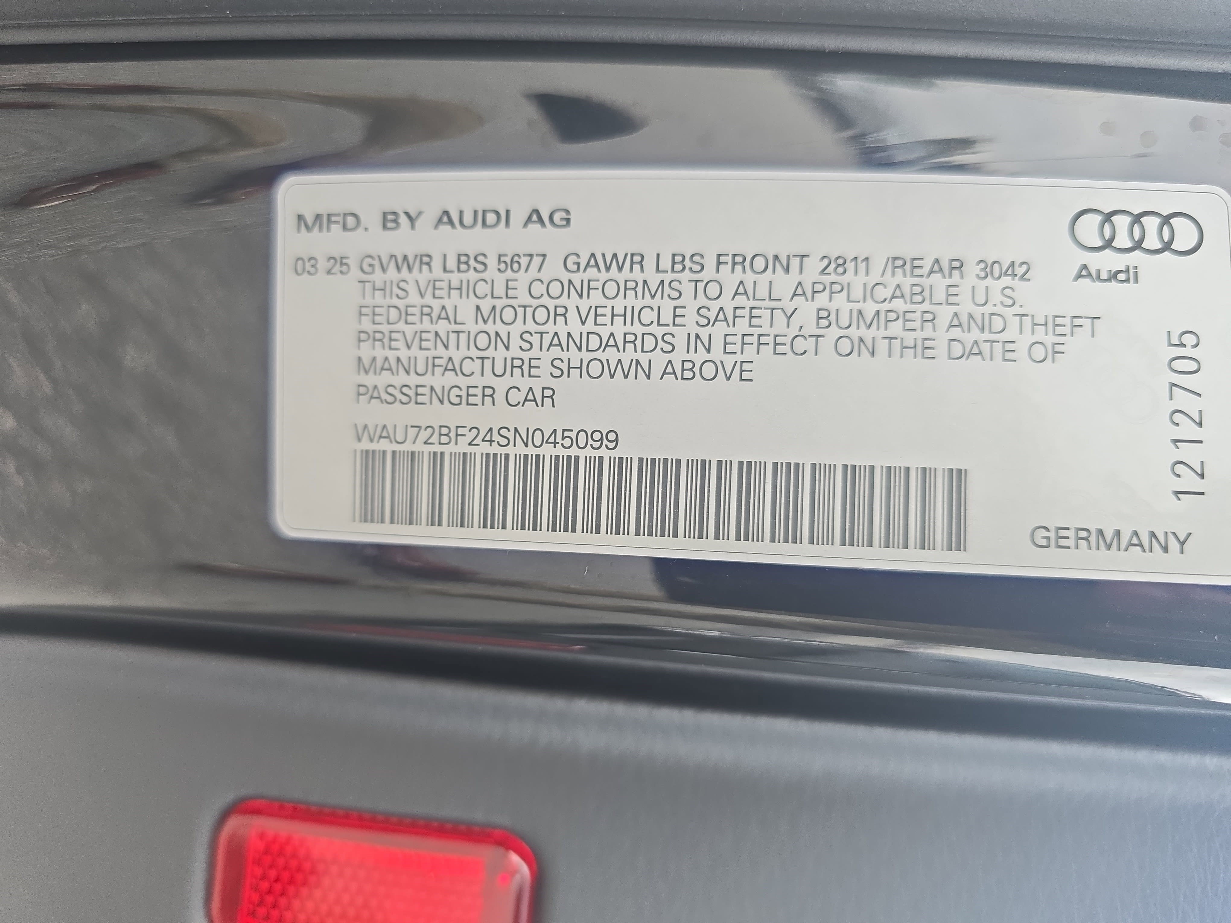 New 2025 Audi A6 Premium Plus image 34