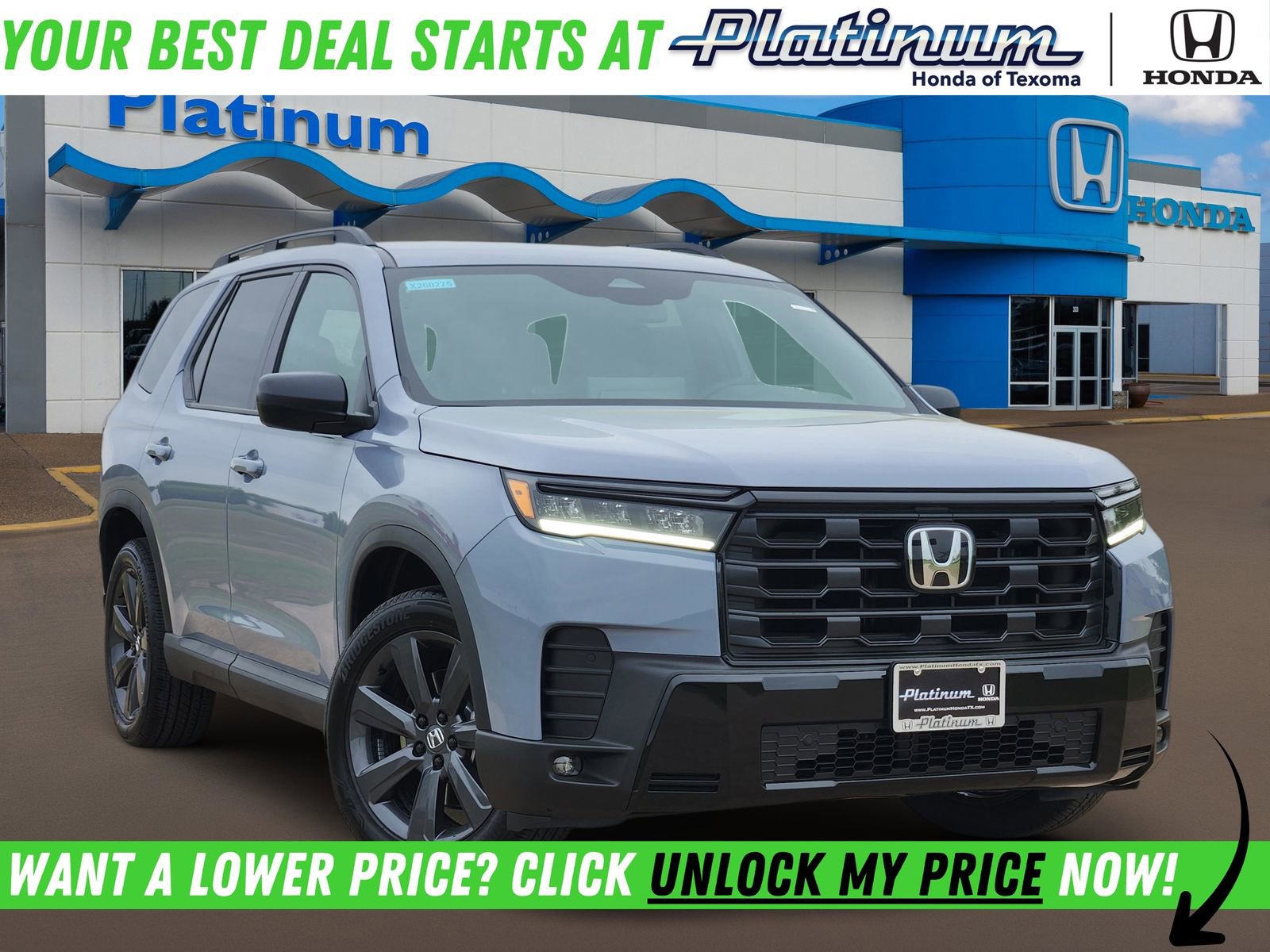 New 2026 Honda Pilot Sport